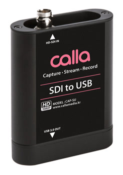 칼라 CAP-SU SDI to USB 캡처 장비